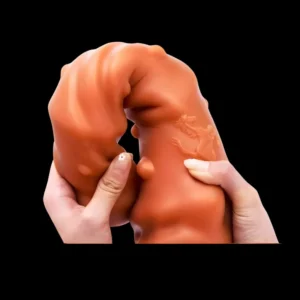fantastically colored giant horse dick dildo
