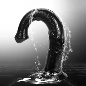 🐴 Black Horse Buttplug: Elegant Black Silicone Fake Horse Sex Toy for Ultimate Pleasure