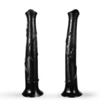 🐴 Black Horse Buttplug: Elegant Black Silicone Fake Horse Sex Toy for Ultimate Pleasure