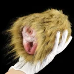 🐶 Canine Masturbator - Realistic Pregnant Dog Vagina Male Stroker with Dual-Hole Design