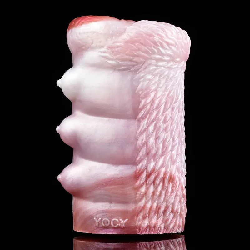 🐶 Canine Masturbator - Realistic Pregnant Dog Vagina Male Stroker with Dual-Hole Design