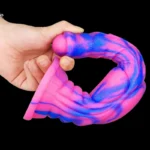 🐴 Farbenfroher, schiebender Pferdedildo: Entfessle deine Fantasien mit jedem Schlag