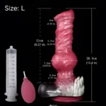 🐺 Cumming Wolf Dildo: Erlebe das ultimative wölfische Vergnügen mit FurryDildo
