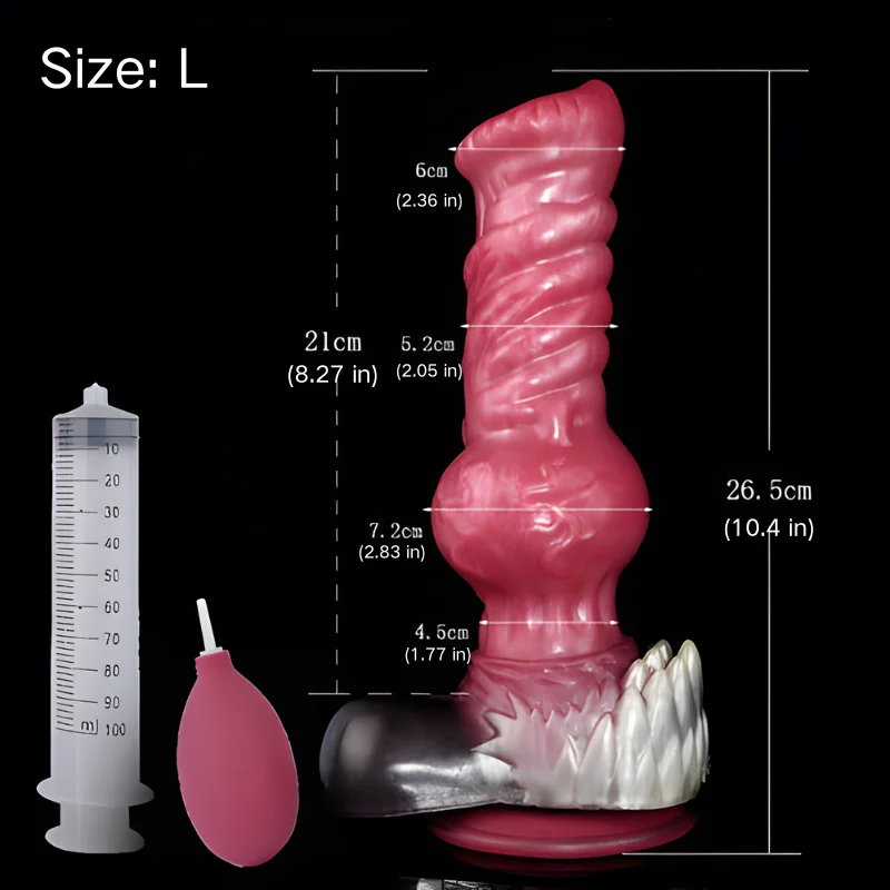 🐺 Cumming Wolf Dildo: Erlebe das ultimative wölfische Vergnügen mit FurryDildo