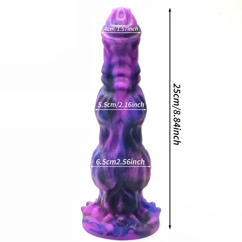 🐶 Double Knot Dog Dildo: Monster Dildos Anal Sex Toys for Intense Pleasure