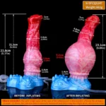 🐴 Ejakulierender aufblasbarer Pferdedildo - Reiten Sie die wilde Fantasie mit Squirting Strapon für ultimatives Vergnügen