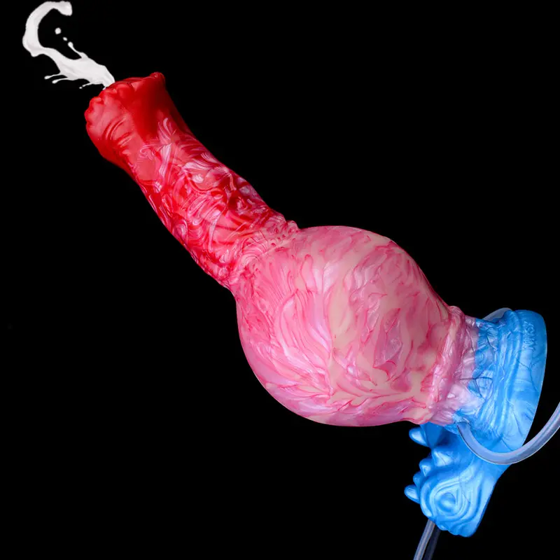 🐴 Ejakulierender aufblasbarer Pferdedildo - Reiten Sie die wilde Fantasie mit Squirting Strapon für ultimatives Vergnügen