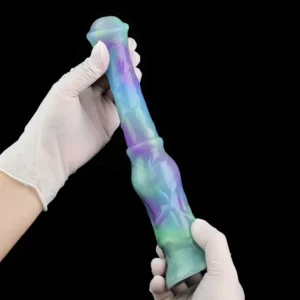 fantasy colorful horse anal dildo toy