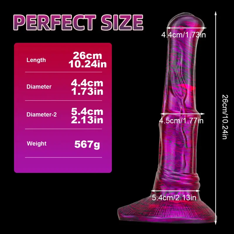 🐴 Gay Horse Dildo : Jouets anaux en silicone de qualité supérieure pour un plaisir ultime