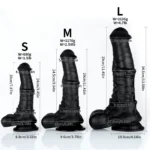 🐴 Giant Realistic Black Horse Cock Dildo: Unleash Your Beastly Fantasies with FurryDildo