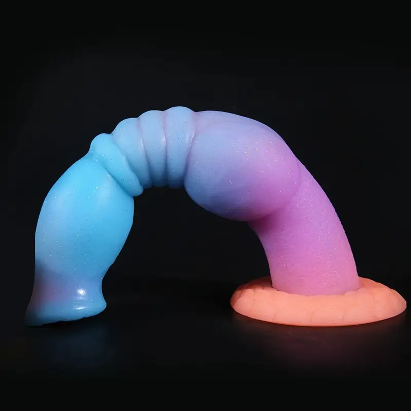 🐶 Glow in the Dark Dog Dildo: Illuminate Your Fantasies with Every Thrust
