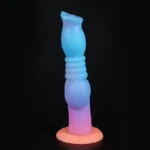 🐶 Glow in the Dark Dog Dildo: Illuminate Your Fantasies with Every Thrust