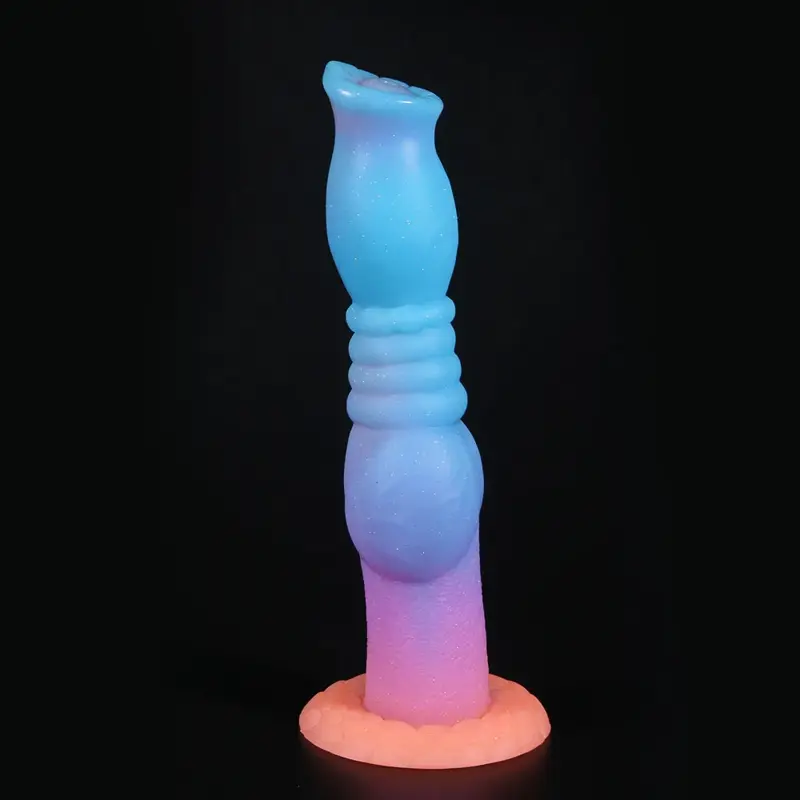 🐶 Glow in the Dark Dog Dildo: Illuminate Your Fantasies with Every Thrust