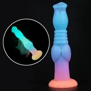🐶 Glow in the Dark Dog Dildo: Illuminate Your Fantasies with Every Thrust