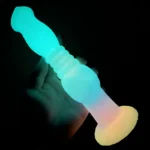 🐶 Glow in the Dark Dog Dildo: Illuminate Your Fantasies with Every Thrust