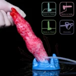 🐶 Ultimate Inflatable Ejaculating Dog Dildo - Realistic Canine Sex Toy for Intense Play