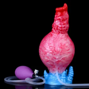 Ultimate Inflatable Ejaculating Dog Dildo - Realistic Canine Sex Toy for Intense Play