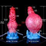 🐶 Ultimate Inflatable Ejaculating Dog Dildo - Realistic Canine Sex Toy for Intense Play