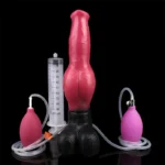 🐴 Inflatable Horse Dildo with Ejaculation Function-Ride the Dark Stallion's Passion