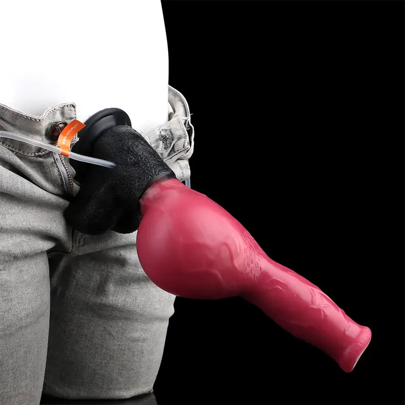 🐴 Inflatable Horse Dildo with Ejaculation Function-Ride the Dark Stallion's Passion