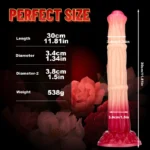 🐴 Rainbow Fantasy Horse Dildo: Erhöhen Sie Ihr Vergnügen mit jedem Schlag