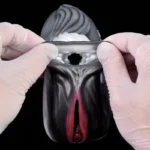 🐴 Realistic Horse Sex Toy Vagina - Black Stallion Dual-Hole Masturbator