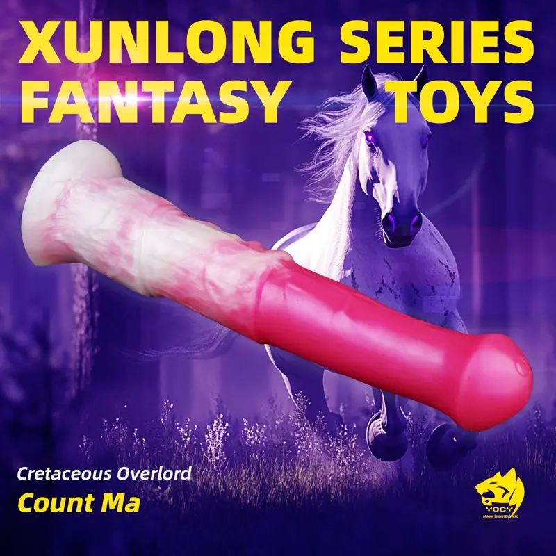 🐴 Squirting Horse Dildo - Libérez votre intérieur sauvage avec notre jouet sexuel cheval fantaisie