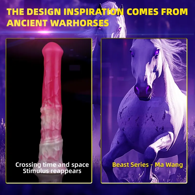 🐴 Squirting Horse Dildo - Libérez votre intérieur sauvage avec notre jouet sexuel cheval fantaisie