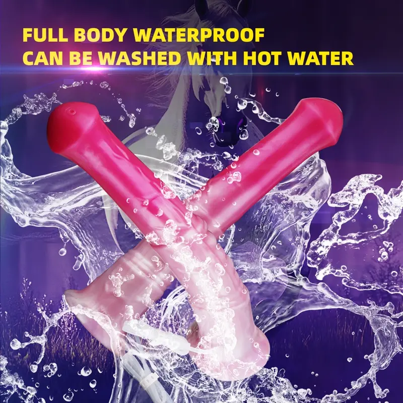 🐴 Squirting Horse Dildo - Libérez votre intérieur sauvage avec notre jouet sexuel cheval fantaisie