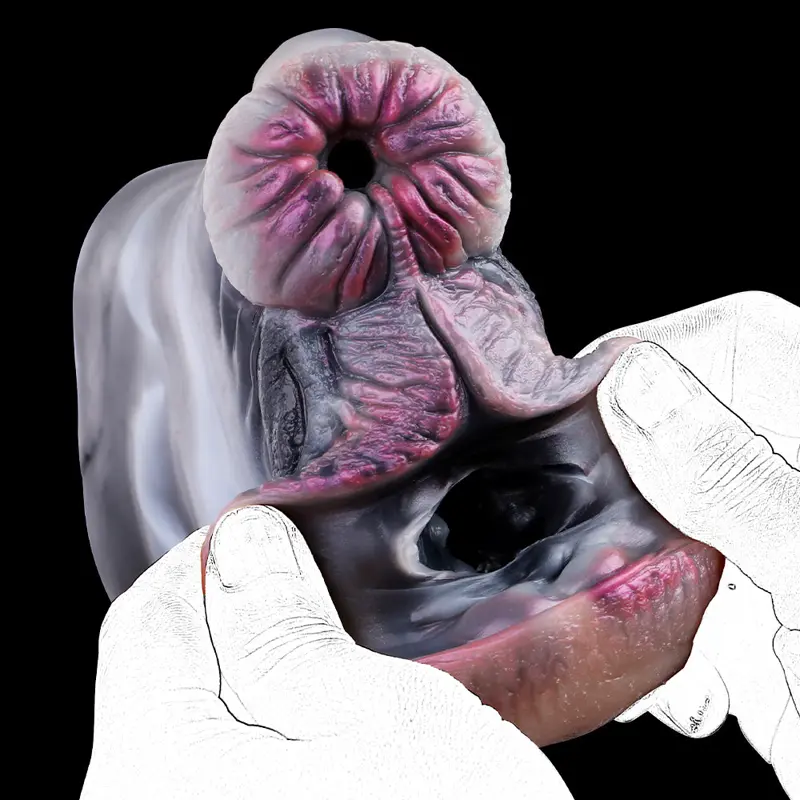 🐴 Wild Horse Pocket Pussy - Zebra Animal Masturbator with Dual-Hole Design