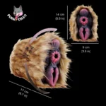 🐫 Camel Pussy Masturbator – Furry Animal Pocket Pussy with Dual Holes for Men