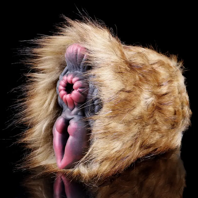 🐫 Camel Pussy Masturbator – Furry Animal Pocket Pussy with Dual Holes for Men