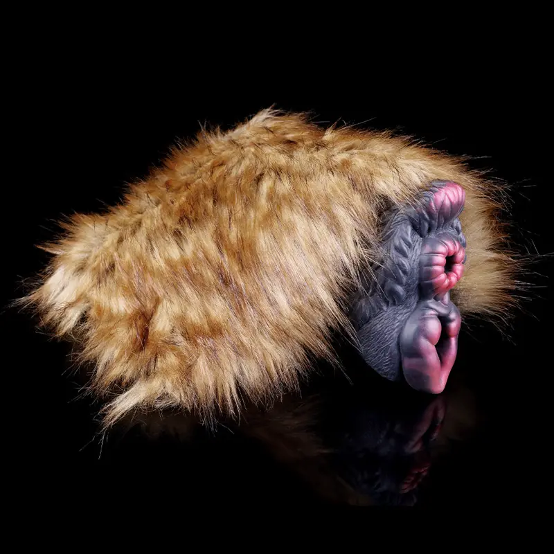 🐫 Camel Pussy Masturbator – Furry Animal Pocket Pussy with Dual Holes for Men