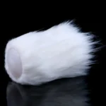🐶 White Furry Canine Pussy Sextoy: Animalistic Fleshlight with Realistic Dog Vagina Textures