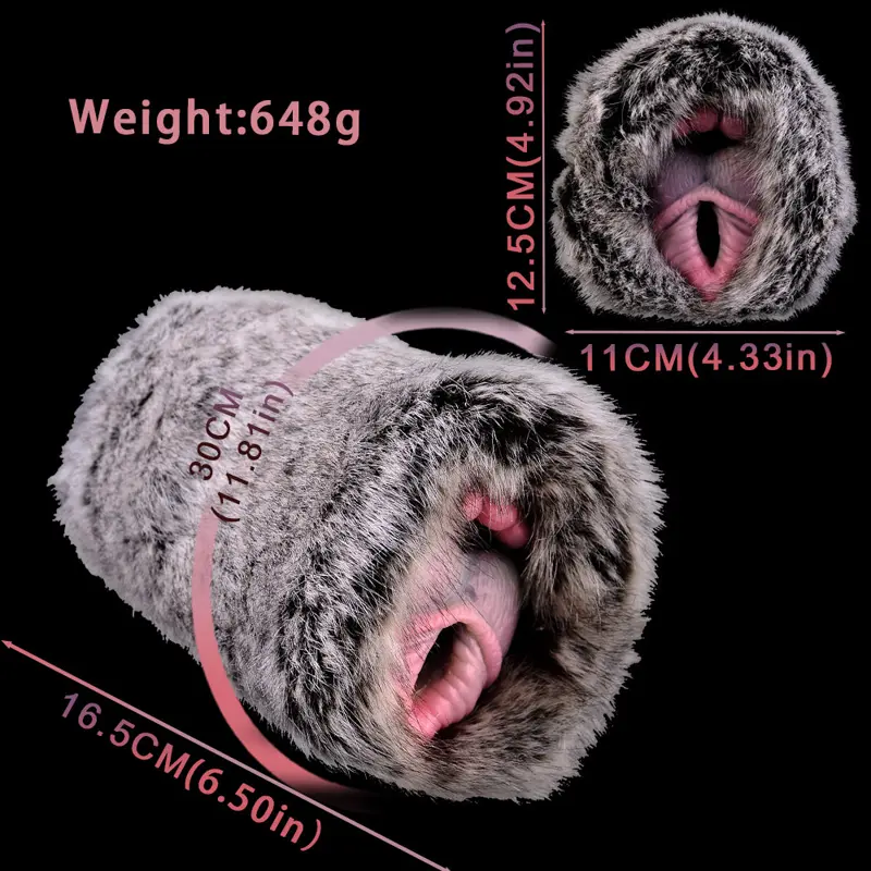 🐶 Furry Canine Shape Pussy Pocket: The Ultimate Male Masturbator for Dog-Styled Sexual Fantasies
