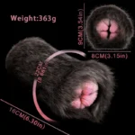 😻 Schnurr-fektes Vergnügen: Realistische Black Cat Pussy Fleshlight Sex Toy - Entfesseln Sie Ihre wildesten Feline Fantasien mit unserem Ultra-Lifelike Masturbator