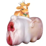 🐮 Cow Pussy Toys - Masturbateur anus et vagin en silicone pour hommes avec design réaliste