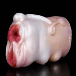 🐮 Cow Pussy Toys - Masturbateur anus et vagin en silicone pour hommes avec design réaliste