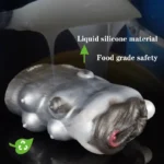 🐮 Realistic Cow Vagina Sex Toy with Penis Massage Feature for Men - FurryDildo