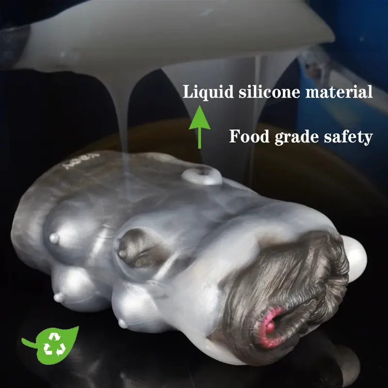 🐮 Realistic Cow Vagina Sex Toy with Penis Massage Feature for Men - FurryDildo