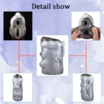 🐮 Realistic Cow Vagina Sex Toy with Penis Massage Feature for Men - FurryDildo