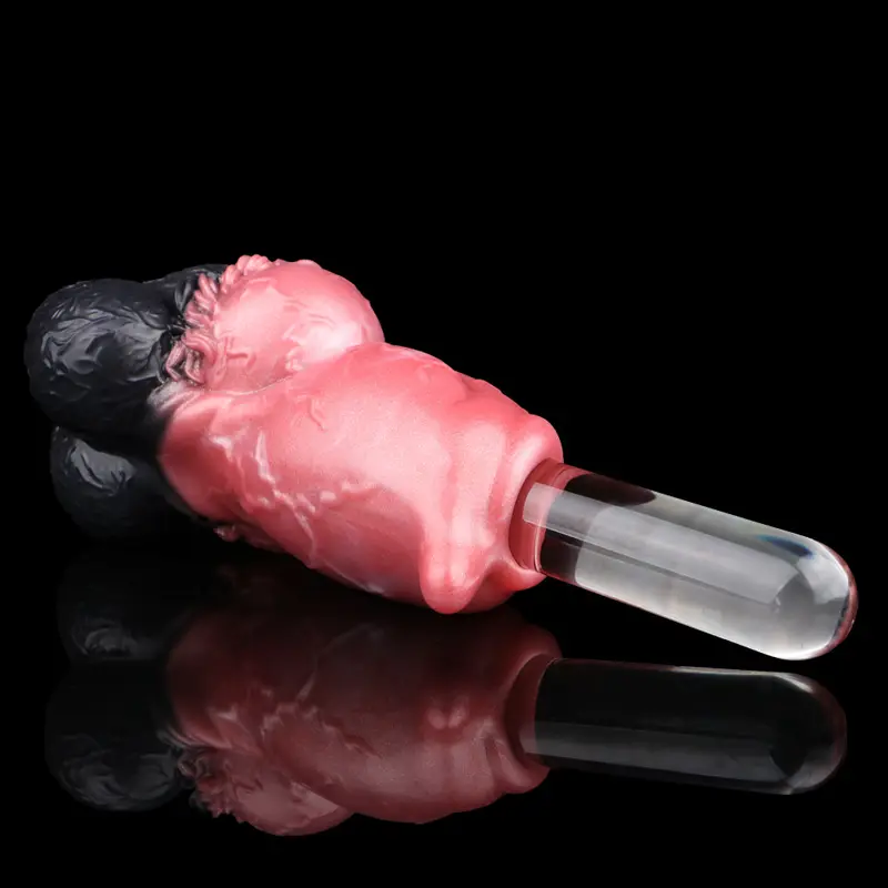 🐶 Dog Pussy Cock Sleeve : Fantasy Dog Knot Fleshlight & Wearable Masturbation Sleeve