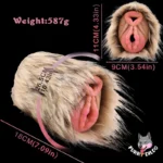 🫏 Donkey Pussy Fleshlight – Furry Fantasy Animal Pocket Pussy with Dual Holes for Men