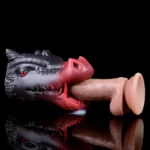 🐉 Fantasy Dragon Pocket Pussy - Realistic Dragon Head Masturbator for Men