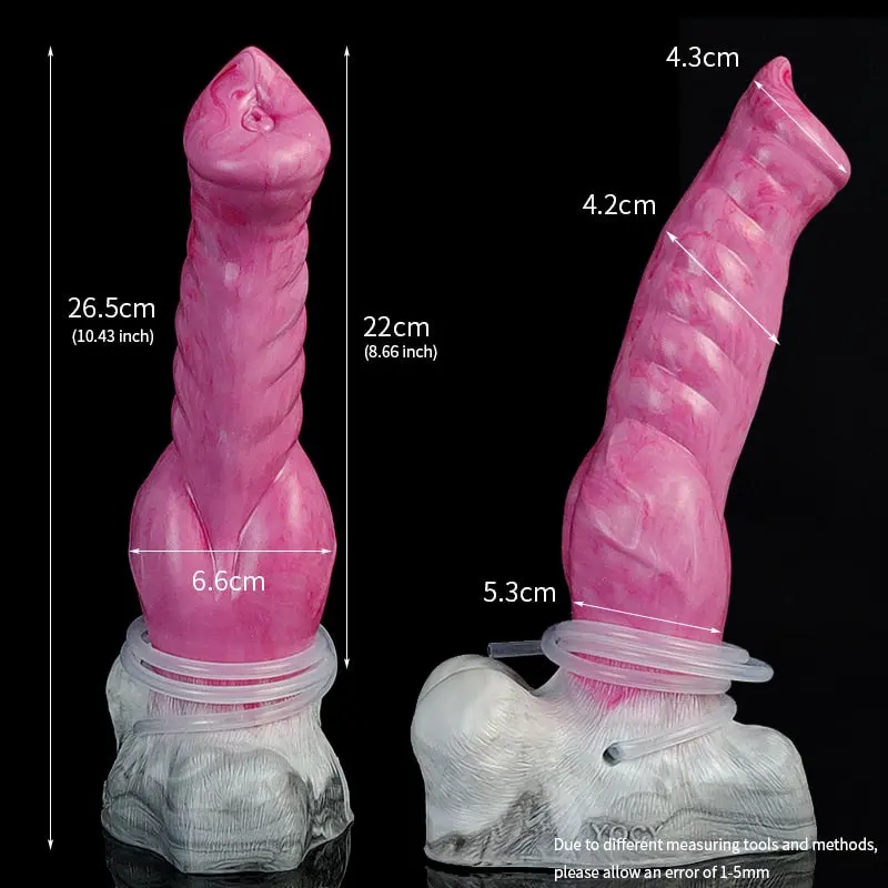 🐺 Ejakulierender Wolf Dildo - Realistisches Anal & Gay Sex Toy