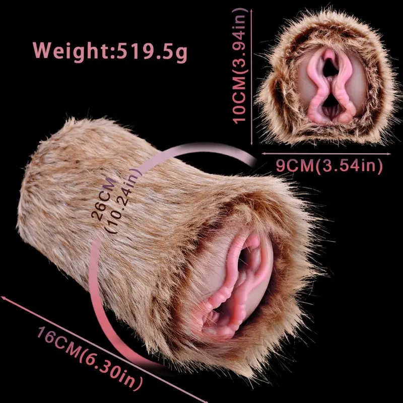 🦌 Coupe de masturbation masculine Elk Pussy - Explorer les profondeurs de la fourrure de la reine de la forêt