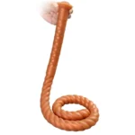 🐴 Extra langer 31-Zoll-Hengst-Penis-Dildo - Weicher Silikon-Pferdedildo mit Gewinde in Schwarz, Gold & Pink