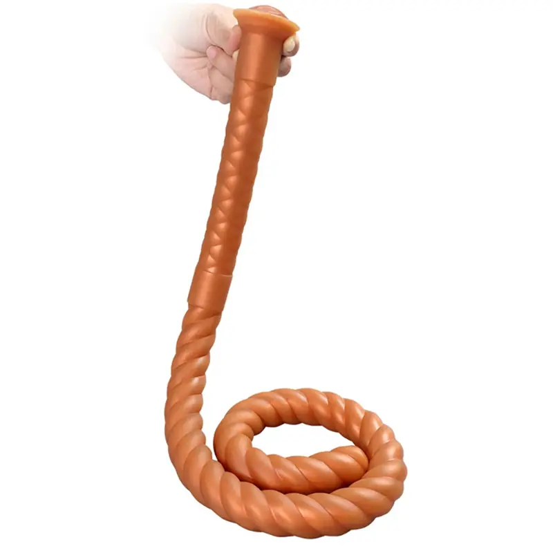 🐴 Extra langer 31-Zoll-Hengst-Penis-Dildo - Weicher Silikon-Pferdedildo mit Gewinde in Schwarz, Gold & Pink