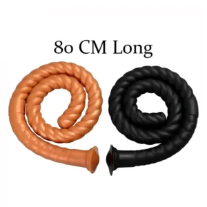 🐴 Extra-Long 31-inch Stallion Penis Dildo - Soft Silicone Horse Dildo with Threads in Black, Gold, & Pink