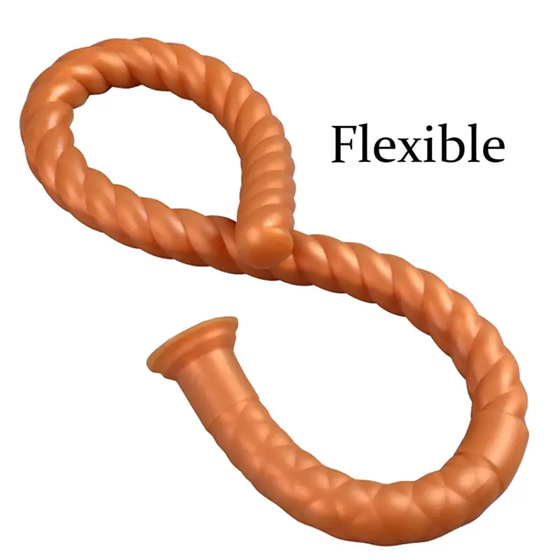 🐴 Extra langer 31-Zoll-Hengst-Penis-Dildo - Weicher Silikon-Pferdedildo mit Gewinde in Schwarz, Gold & Pink